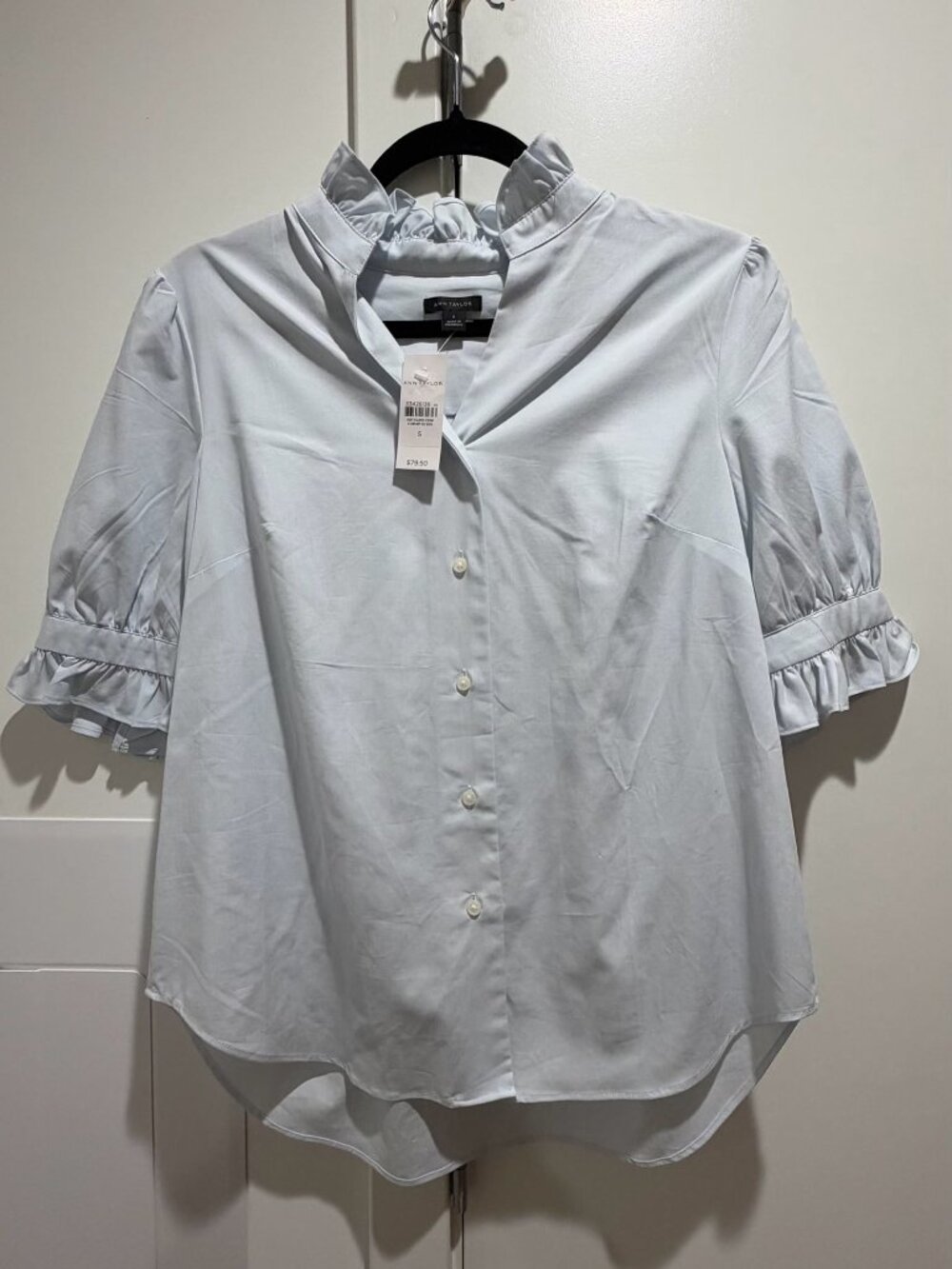 Ann Taylor Collar Blouse (Size SP)